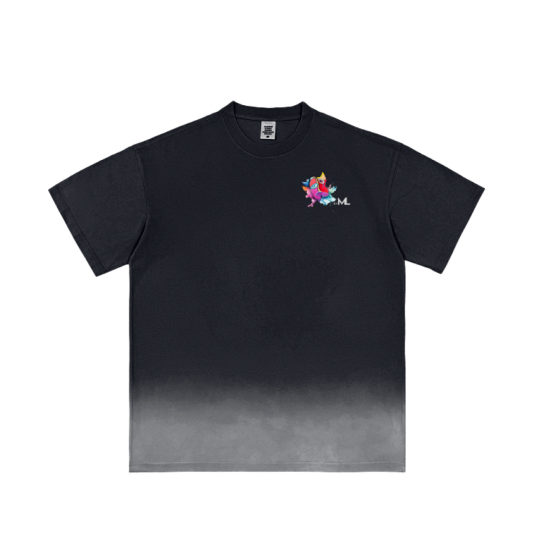 Abstract Minds Ombre T-shirt