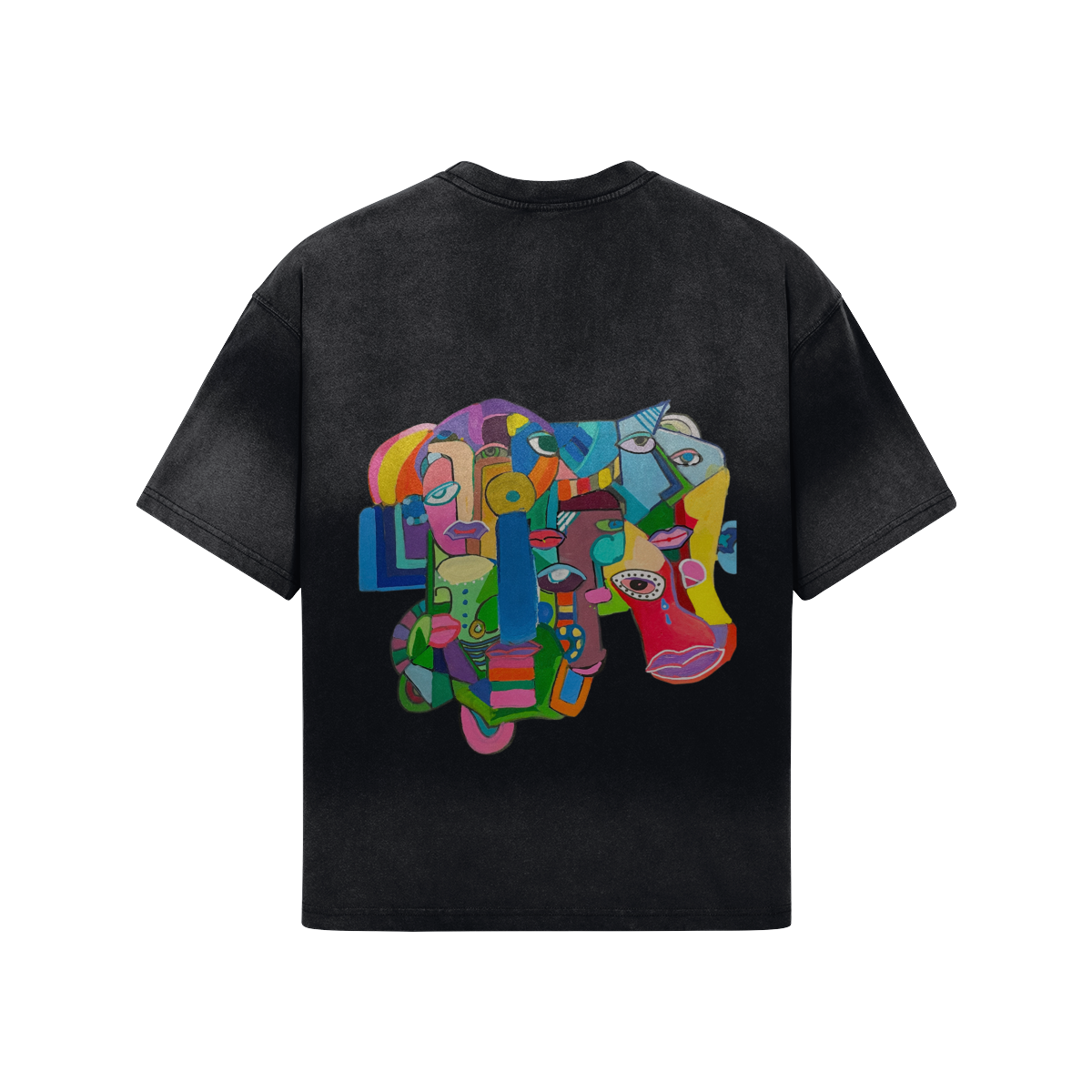 Abstract Minds Ombre T-shirt